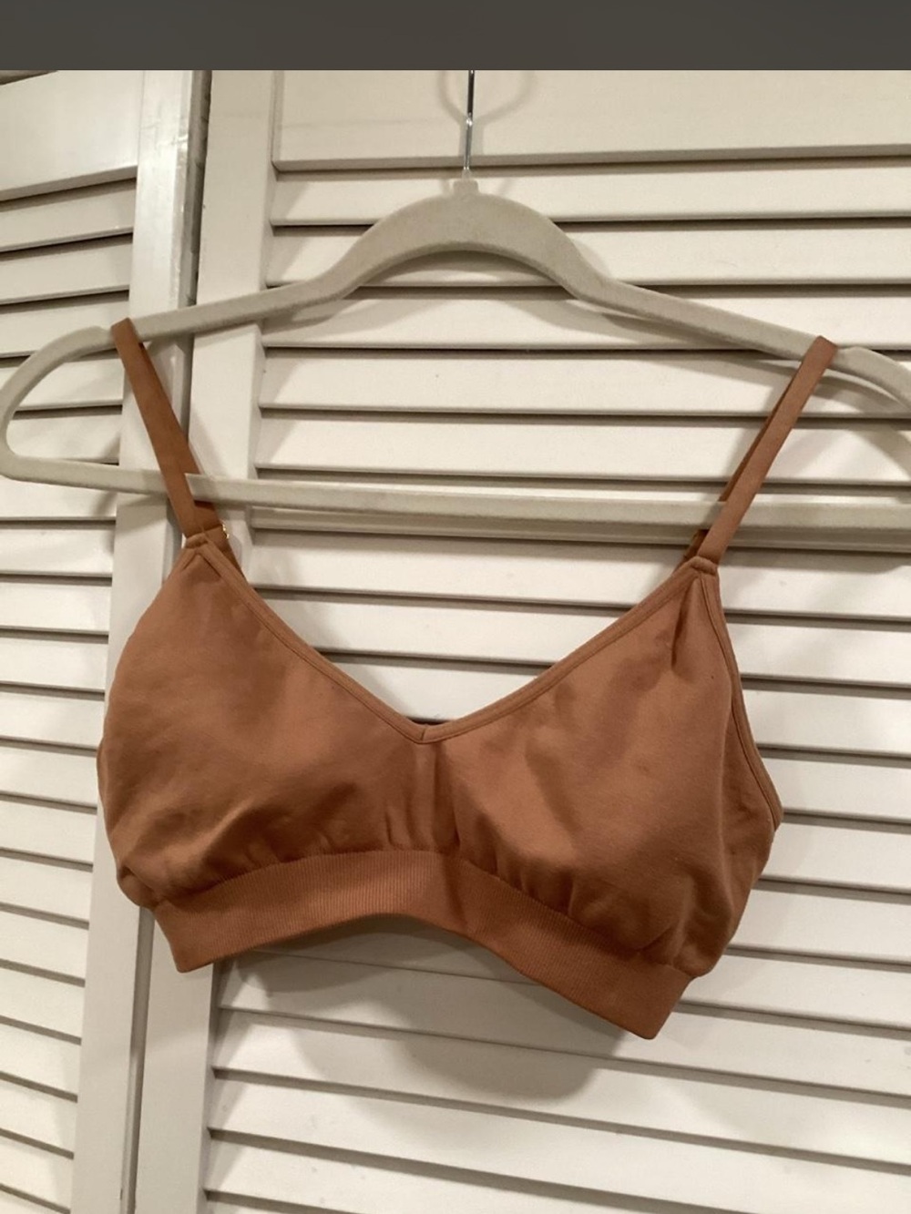 Commando Butter Comfort Nude Seamless Scoop Bralette M/L - Picture 9 of 9